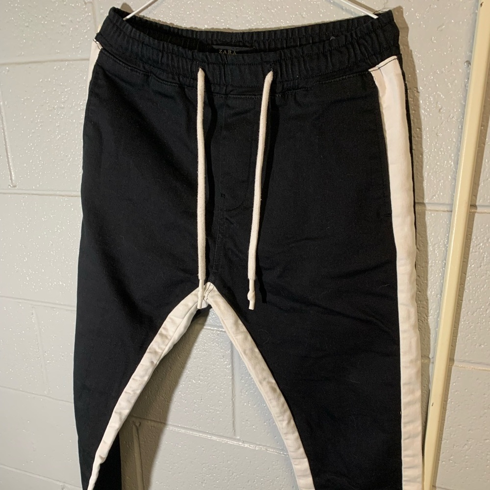 Zara pants. Size L. Dark blue